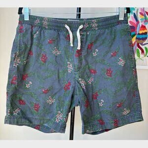 Marine Layer	Floral Cotton Drawstring 6 Inches Inseam Shorts - Size M